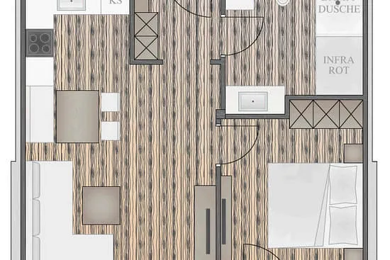 Wohnung 45m² Bild 0